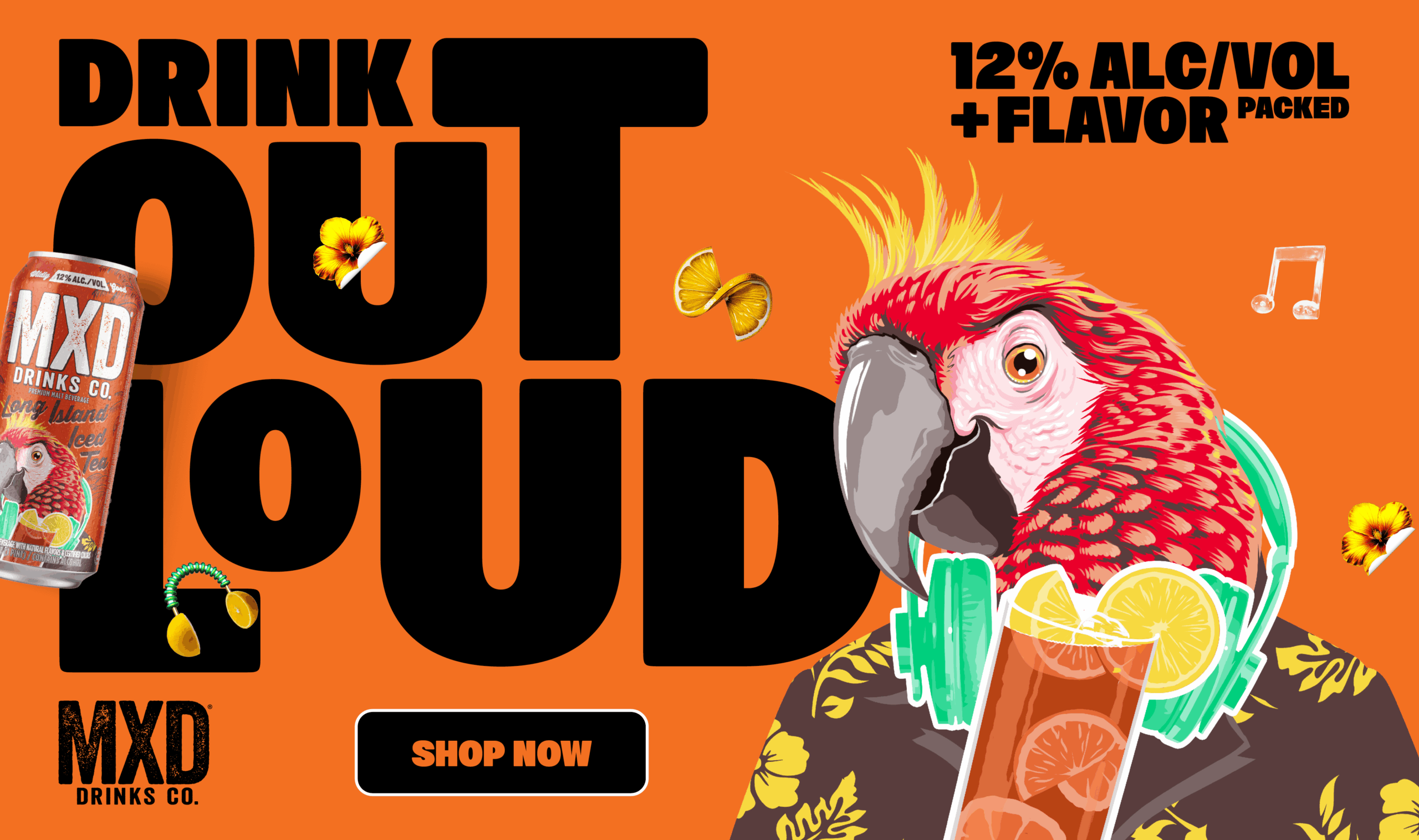 Long Island Iced Tea flavor details page