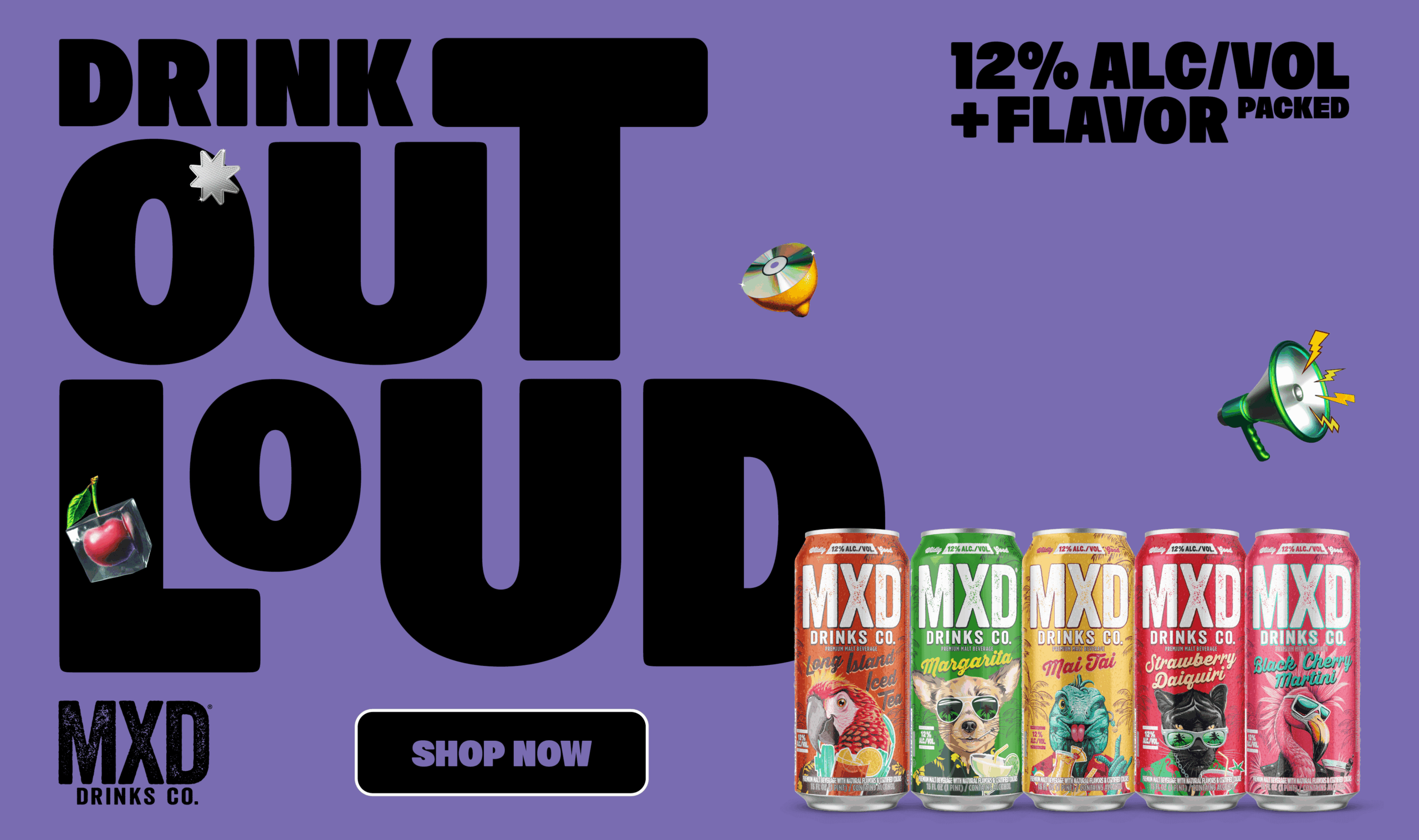 View all MXD Drinks flavors